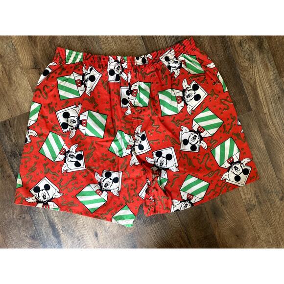 Vintage Walt Disney Mickey Mouse 100% Cotton Boxers - Picture 2 of 8